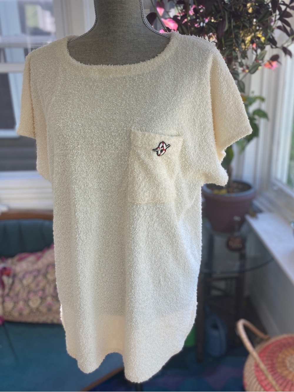 Vintage 70s Terry Cloth Top